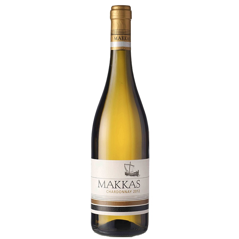 MAKKA SYPRUS塞浦路斯原瓶进口 马可诗酒庄霞多丽干白葡萄酒六支整箱装 750ml*6