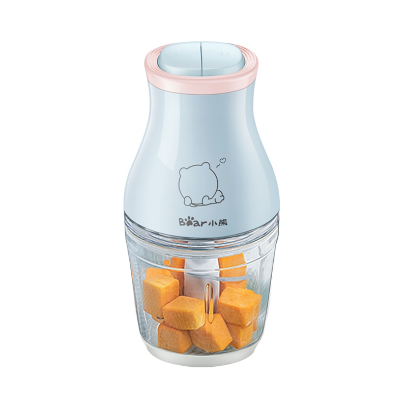 小熊绞肉机宝宝辅食机多功能一体料理机婴儿搅拌机 QSJ-B02Y5