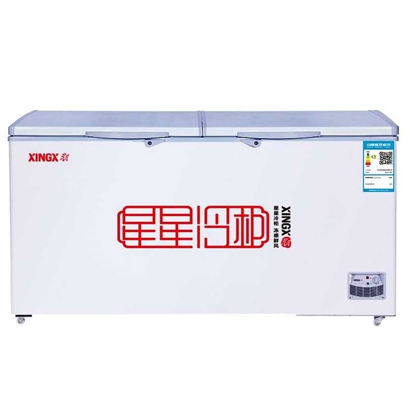星星(XINGX)BD/BC-406E厨房商用保鲜设备 406升冰柜 冷柜 卧式大容量商用 冷藏冷冻转换单温冰柜