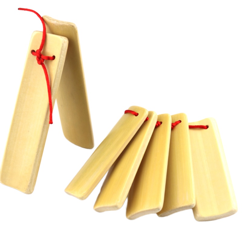 儿童快板教具 YC 竹板儿童板奥尔夫幼儿园响板乐器舞台表演