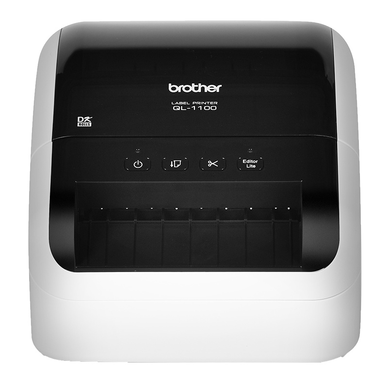 兄弟(brother)QL-1100标签机/条码打印机 打印成像设备 有效打印宽度高达101.6mm