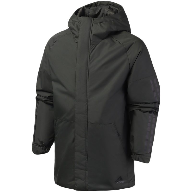 阿迪达斯男服棉服保暖加厚外套夹克户外休闲运动服运动棉衣DZ1429