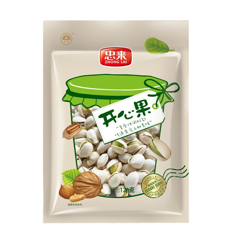 忠来开心果128g原味单袋