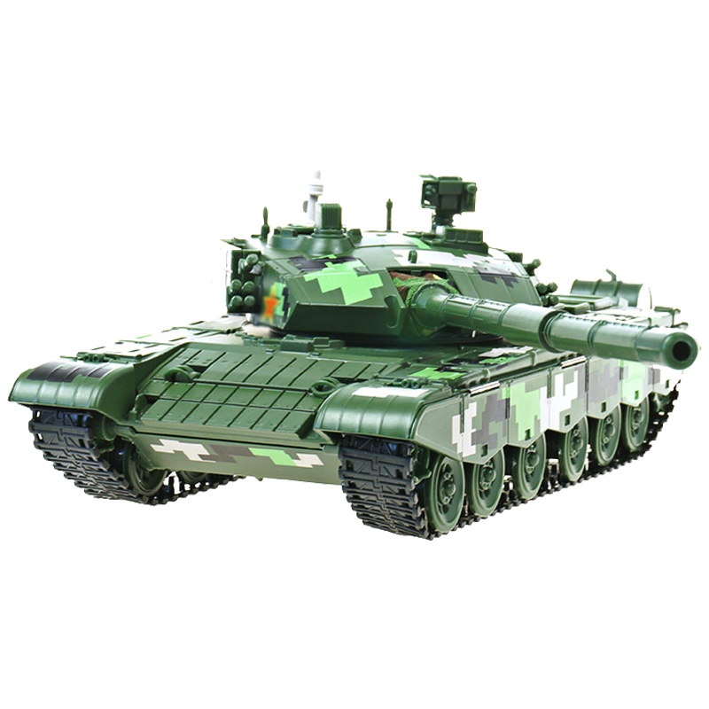 凯迪威军事模型1:35坦克模型99式主战坦克合金装甲战车玩具685002-99式主站坦克