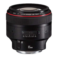 佳能(Canon) EF 85mm f/1.2L II USM 佳能卡口 72mm口径 定焦镜头 85F1.2镜头