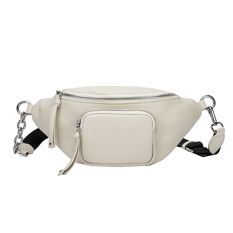 马克华菲腋下包斜挎包女包头层牛皮包包枕头包气质简约单肩包