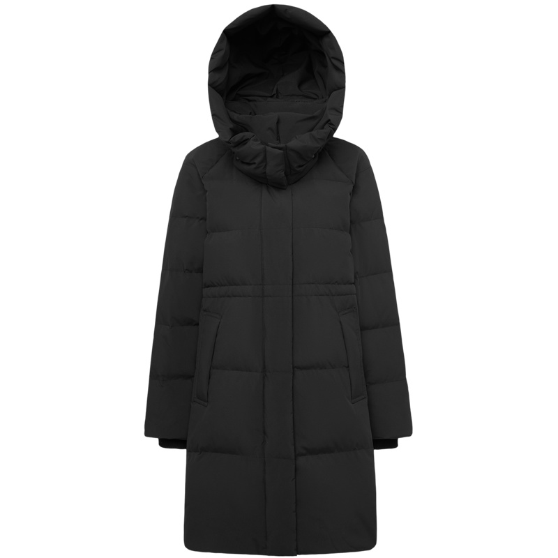 波司登羽绒服女新款可脱卸帽中长款冬季外套女