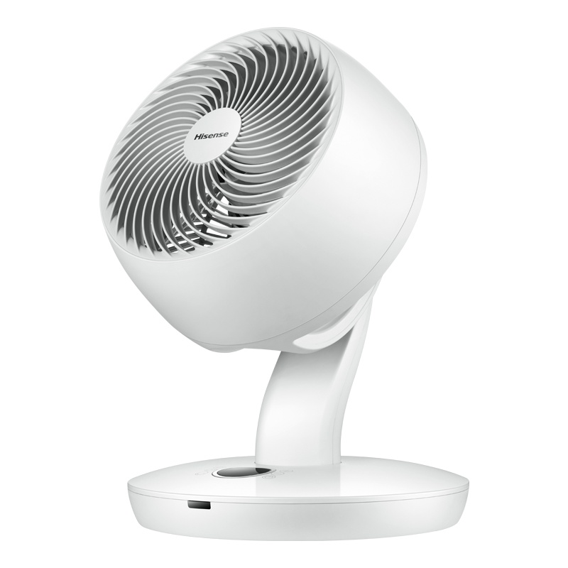 海信(Hisense)空气循环扇三档风速三种模式遥控定时台式家用宿舍轻音小型桌面电风扇涡轮对流风扇FXY-AN2001