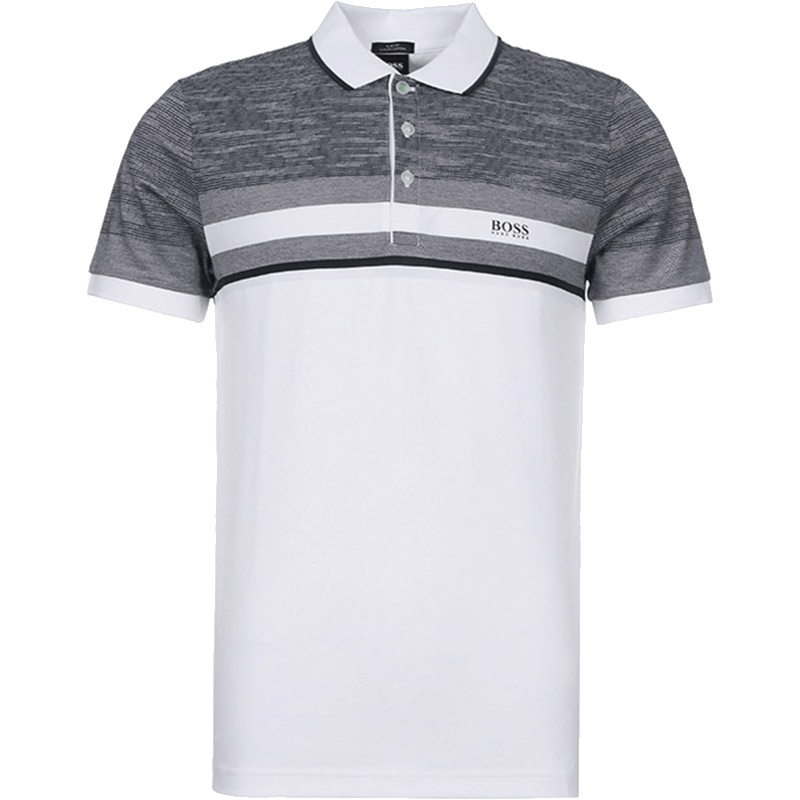 HUGO BOSS 雨果博斯 男士棉质短袖POLO衫 50404265