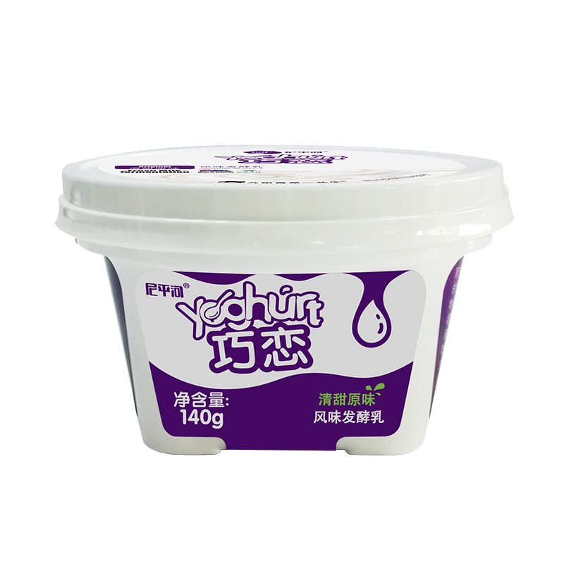 尼平河巧恋低温 原味酸奶140g*4杯 澳洲进口 风味发酵乳