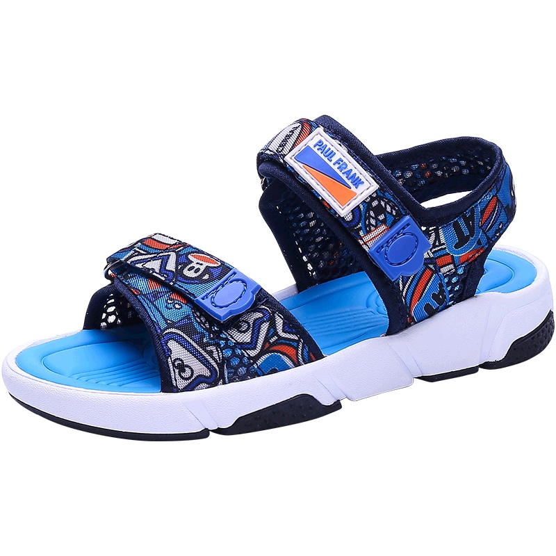 大嘴猴童鞋男童凉鞋2018款韩版夏季中大童男孩沙滩鞋儿童鞋子男