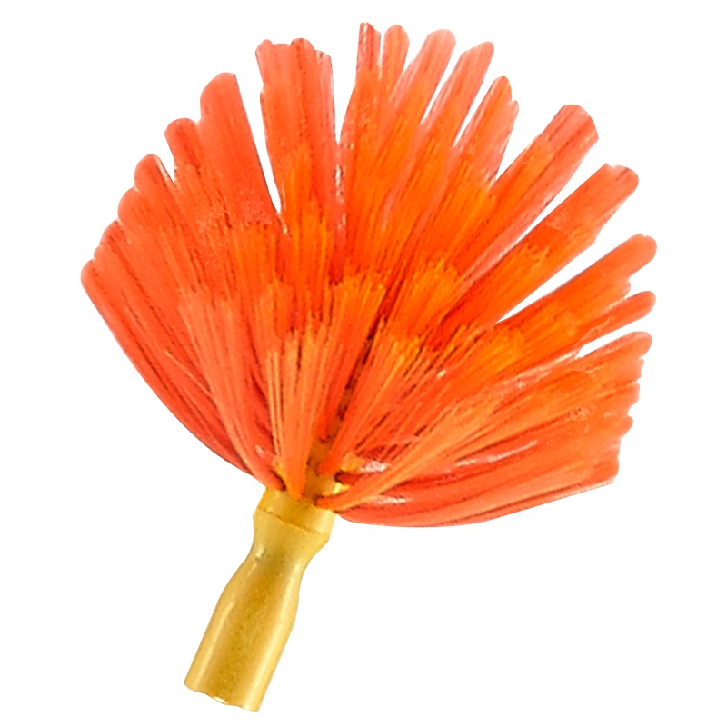 海斯迪克 HK-637 除尘天花扫 可伸缩加长柄扫蜘蛛网清洁刷扫 屋顶吊顶天花板扫把 球形扫头(19/22mm杆通用)