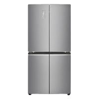 LG 冰箱 F528MS36 法式四门 523L大容量 臻炫银 玻璃面板 线性变频压缩机 双风系速冻恒温 主动式抑菌技术