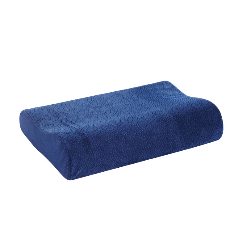 北极绒颈椎牵引记忆棉枕头助眠保健枕芯修复睡眠枕30*50cm四季通用枕