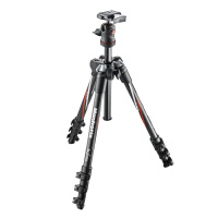 曼富图(Manfrotto)MKBFRC4-BH Befree系列碳纤维四节三脚架 相机三脚架 三脚架云台套装