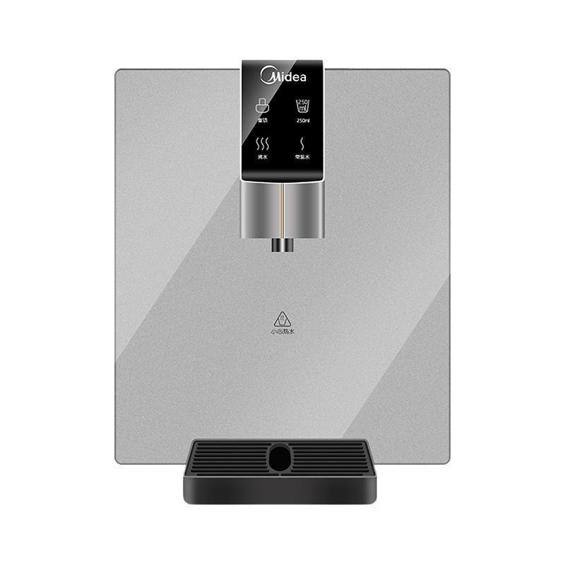 美的 (Midea) 壁挂式管线机 智能触控 即热即饮 净水设备净水器伴侣MG906-R(此款发升级款)MG908A-R