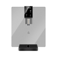 美的 (Midea) 壁挂式管线机 智能触控 即热即饮 净水设备净水器伴侣MG906-R(此款发升级款)MG908A-R