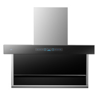 优好(Uoho)顶侧双吸抽油烟机23m3大吸力侧吸式壁挂自动清洗吸烟机7型七字机智能体感家用脱排抽烟机HC111