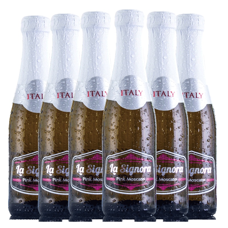意大利原瓶进口气泡酒塞罗拉低醇起泡酒200ML*6