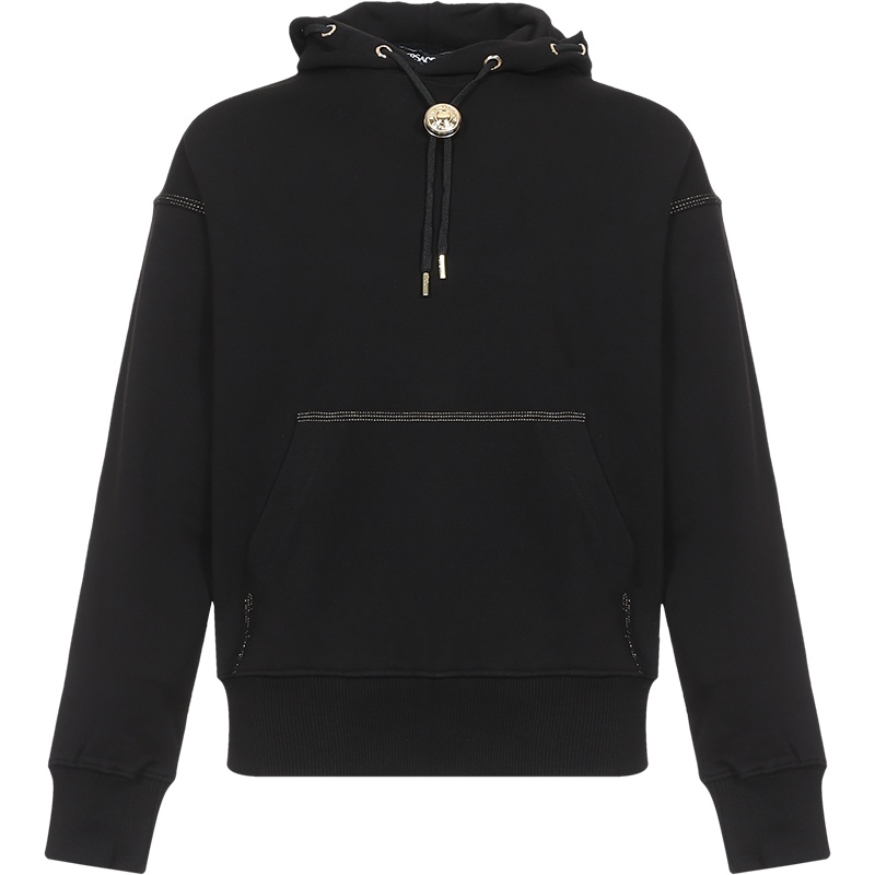 VERSACE JEANS COUTURE 范思哲 男士 棉质长袖连帽卫衣运动衫 B7GVA712 13956