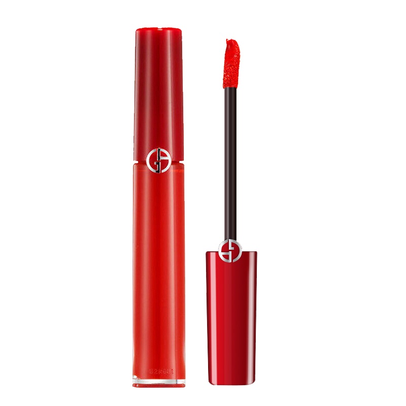 阿玛尼(Armani)唇釉口红 405/206/ 臻致红管唇釉丝绒哑光液态唇彩显色唇膏红管401#6.5ml橘红色