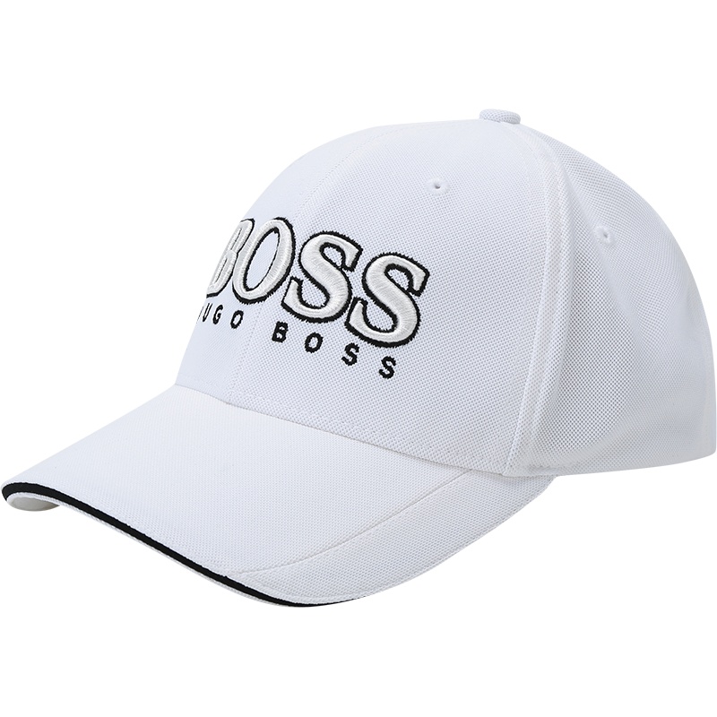 HUGO BOSS 雨果博斯 男士涤纶帽子棒球帽鸭舌帽 50443581