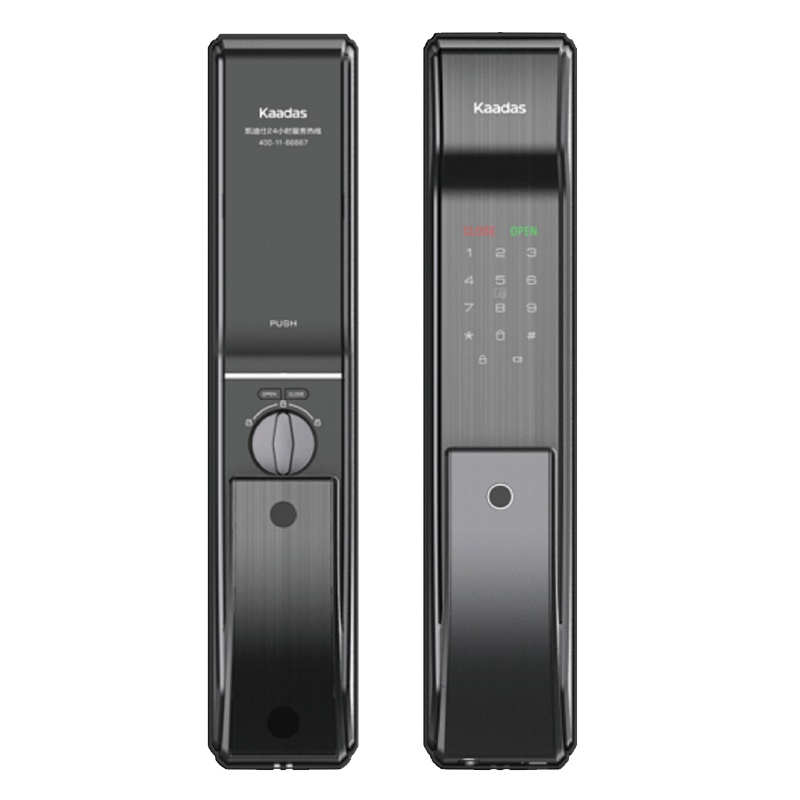 凯迪仕(KAADAS)K9-W指纹锁智能锁密码锁家用防盗门锁 全自动智能门锁电子锁 APP远程智控
