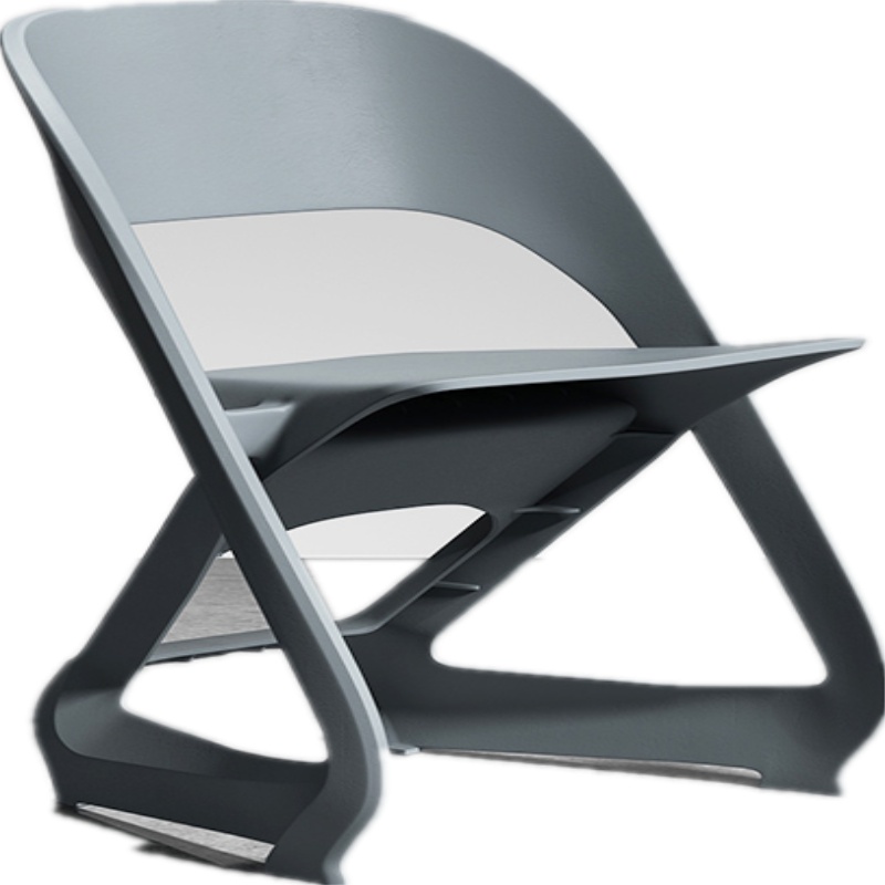 迅众 电脑椅家用舒适懒人书桌椅学生宿舍简约塑料椅子靠背凳子办公椅