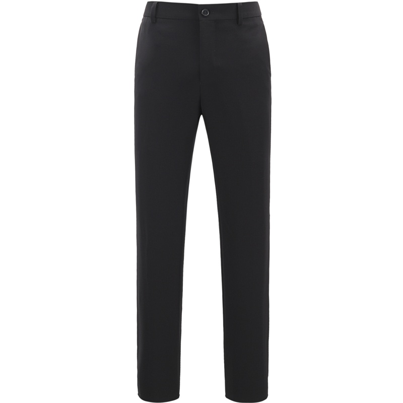 Youngor/雅戈尔男装商务绅士锦弹面料 修身剪裁 优雅素色黑色西服200AIY裤子