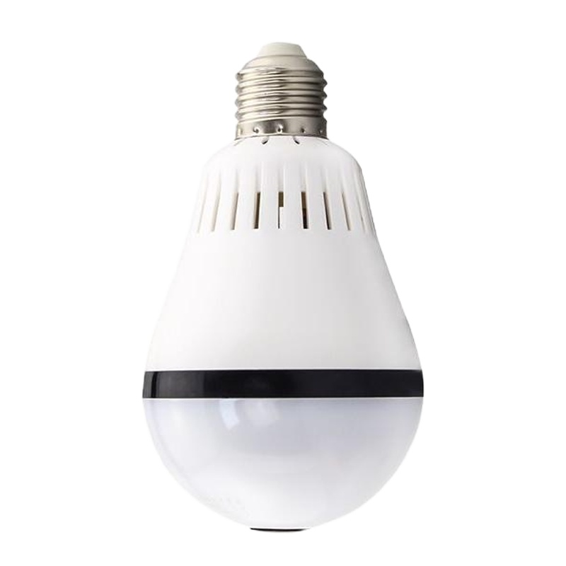 360度灯泡全景摄像头手机远程无线wifi高清夜视家用监控器64G