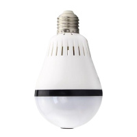 360度灯泡全景摄像头手机远程无线wifi高清夜视家用监控器64G