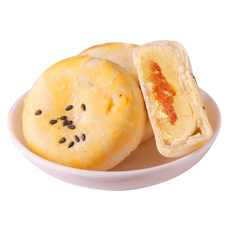 【益品香】草莓流心酥300g装 草莓饼 夹心馅饼糕点零食休闲网红早餐美食品小吃