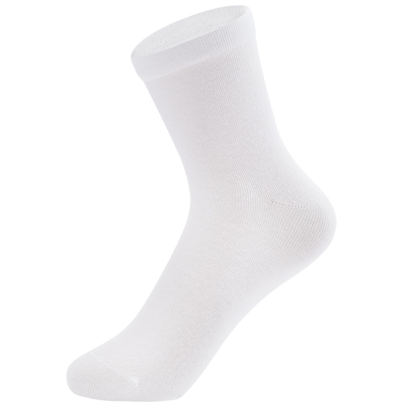 子初 一次性棉袜旅行袜子免洗长袜透气平板袜薄款旅游商务出差4双