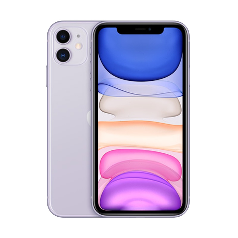 [二手95新]Apple/苹果iPhone11 64G 紫色 双卡双待 国行正品 二手苹果11 二手手机 全网通 顺丰