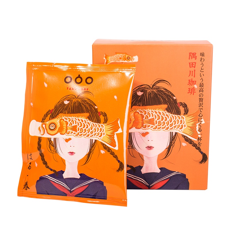 Tasogare 隅田川 挂耳咖啡 隅田君系列春联名款 56克