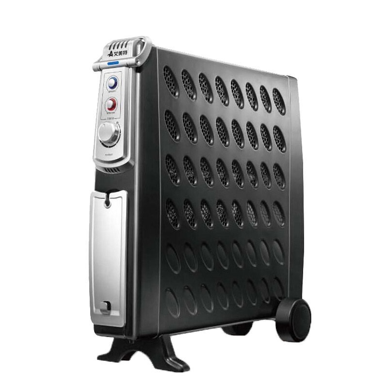 艾美特(Airmate) 取暖器 HX1802P 黑色 暖风机 电快热汀电暖器家用 办公 节能 电取暖器