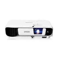 爱普生(EPSON)CB-W42办公投影机+100英寸16:10电动遥控幕布(含吊架+15米高清线+无线同屏器+激光笔)
