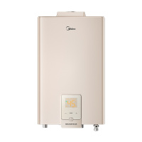 美的燃气热水器JSQ25-13HCN1美的(Midea)家用(天然气)水气双调 宽频恒 萨摩亚黄