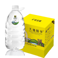 天地精华 天然矿泉水4L*4整箱装 天然弱碱性饮用水 家庭办公室用水 非纯净水 大桶装水