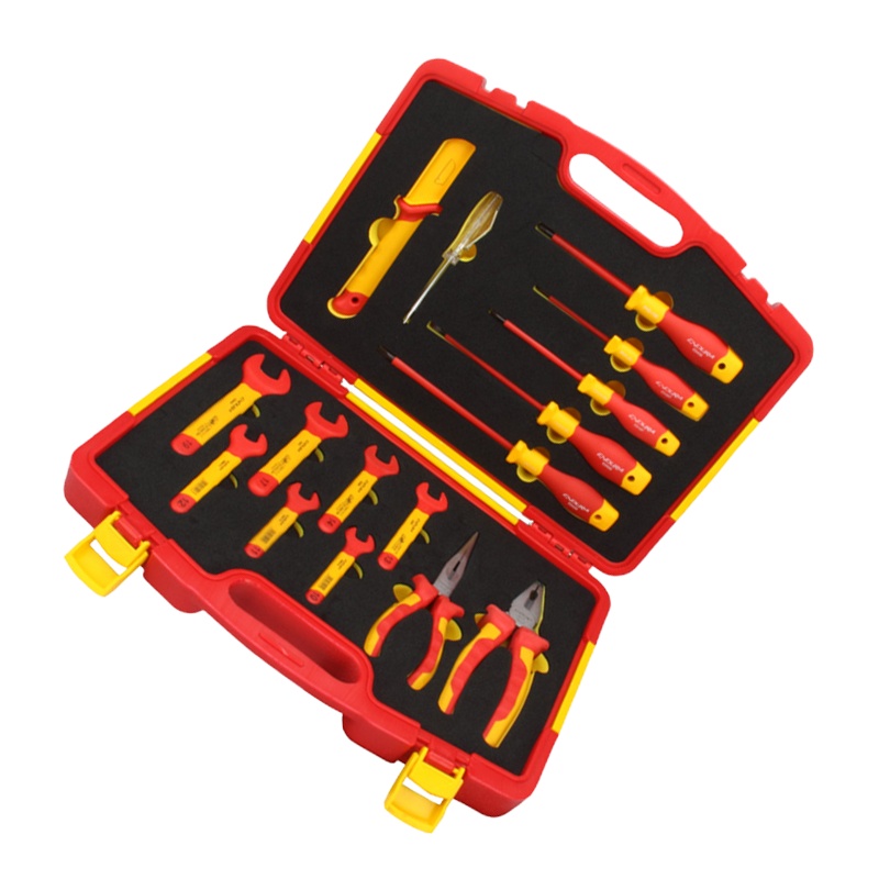 力易得(ENDURA) E1179 16件VDE绝缘工具组套 组合工具 (计价单位:套)