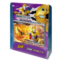 正版白金版卡片奥特曼金卡HR卡10星卡3D十星闪卡牌收藏册全套006捷德奥特曼