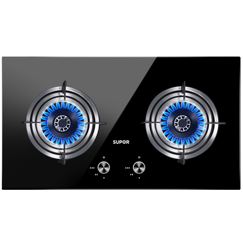 苏泊尔(SUPOR)JZT-QB503燃气灶天然气煤气灶秒速点火双眼灶台嵌两用灶具童锁保护一级能效(天然气)