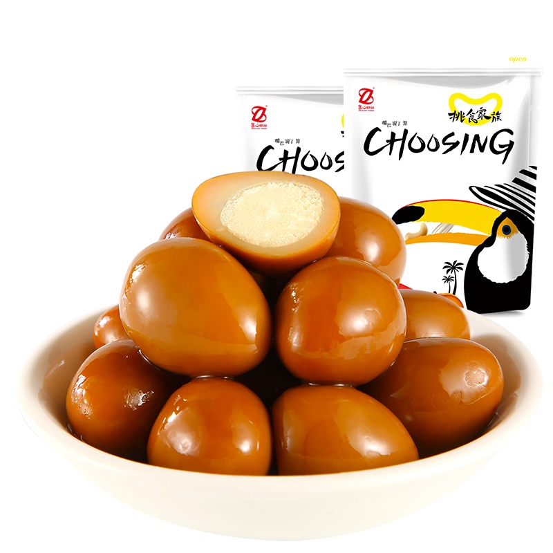 [真心 五香小卤蛋110g*1袋]卤蛋鹌鹑蛋熟食即食无壳盐焗熟卤香XM