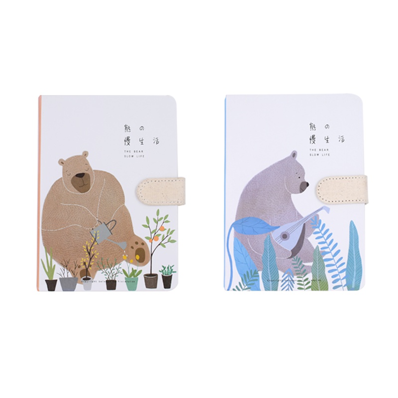 纸面布艺搭扣手账本32k 120页以上 笔记本/记事本 翔阳(Xiangyang)