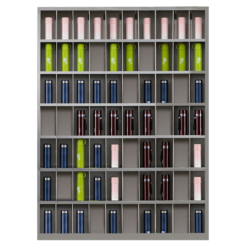 永格不锈钢工厂车间员工水杯柜茶水茶杯存放柜水杯放置柜碗柜多格柜子70格