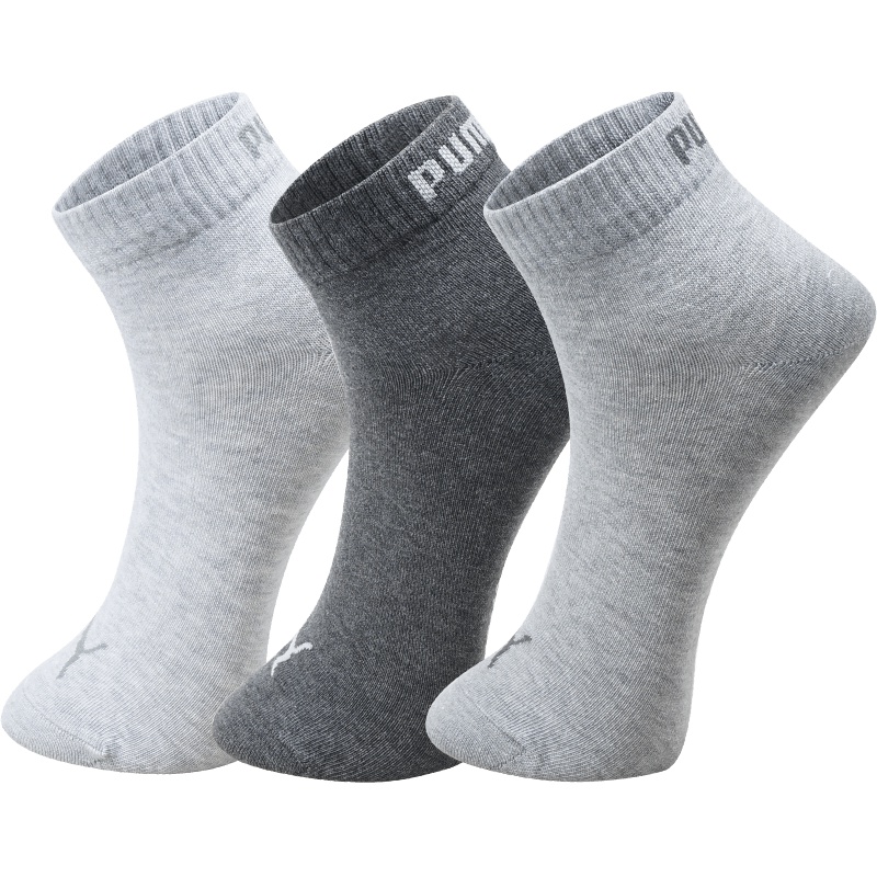 PUMA彪马袜子男士中筒休闲运动袜3双装
