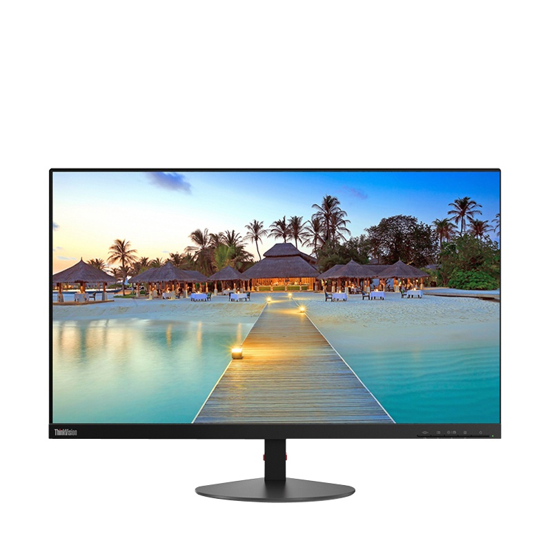 联想(ThinkVision) S27i 27英寸IPS屏广视角超窄边框 电脑液晶显示器