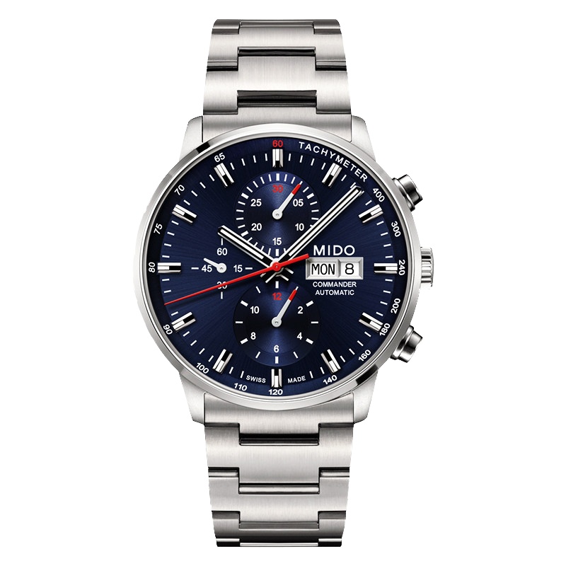美度(MIDO)瑞士手表 长城系列自动机械钢带男士手表M016.414.11.041.00