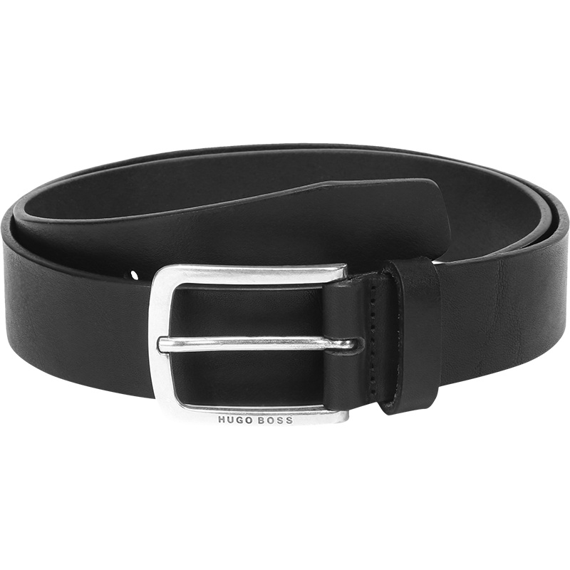 HUGO BOSS 雨果博斯 男士 皮革仿古针扣式皮带腰带 50435253