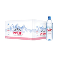 依云(Evian)天然矿泉水 500ml*24瓶 新老包装随机配送